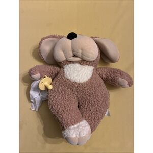 Dog Plush '85 Matchbox Need-A-Littles Puppy Soft With Blanket Pacifier L. Novak